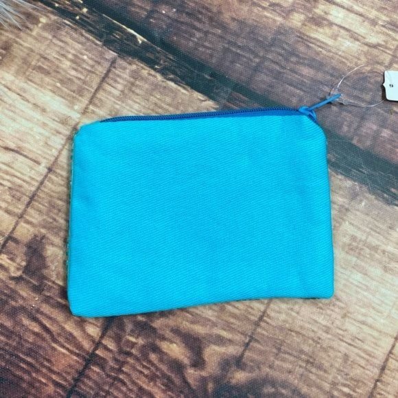 RELISTED Cowgirl Hat Turquoise Beaded Pouch Wallet Bag - Picture 5 of 5